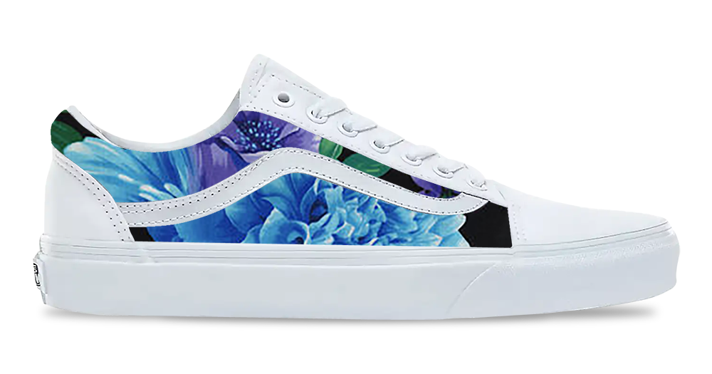 Skate Blue Bloom